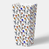 Ballotins Motif floral multicolore (Recto)