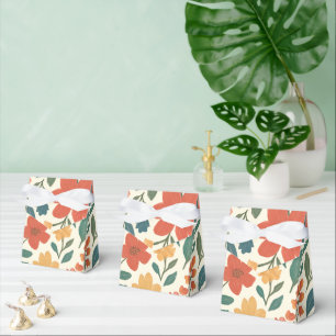 Ballotins Motif floral peint à la main – Botanique colorée