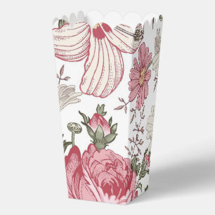 Ballotins Motif floral vintage avec roses