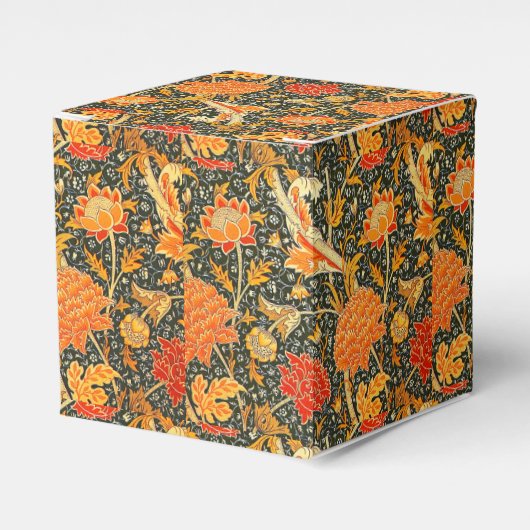 Ballotins Motif floral vintage William Morris Cray (Verso)