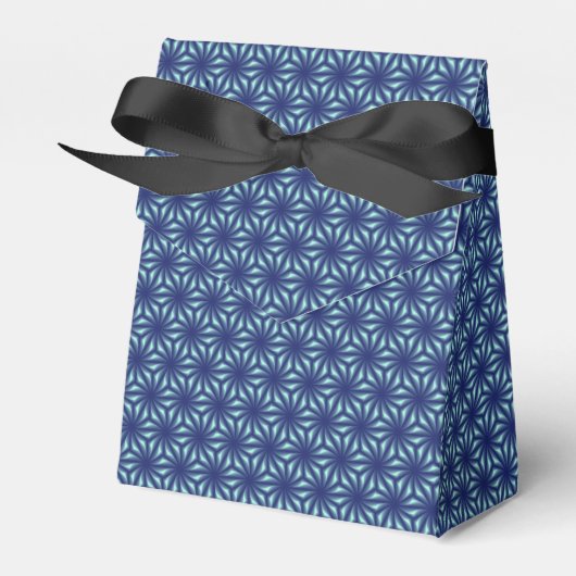 Ballotins Motif Fractale Bleu marine (Verso)