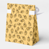 Ballotins motif fraise jaune (Arrière)