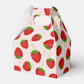 Ballotins Motif Fraise Rouge Mûre et Points (Arrière)
