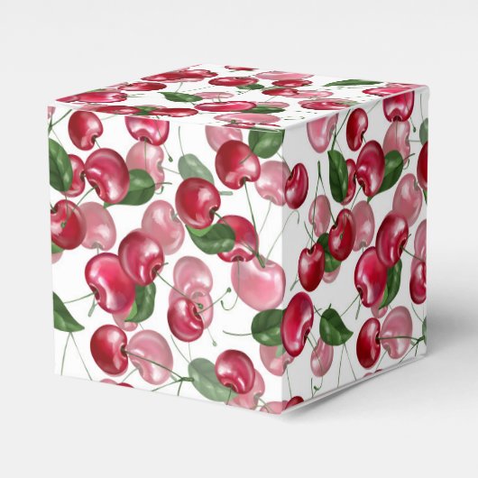Ballotins Motif Fruit cerise (Verso)