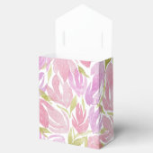 Ballotins Motif Fuchsia rose violet d'aquarelle (Ouvert)