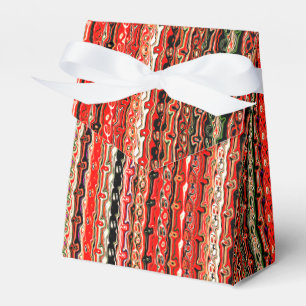 Ballotins Motif funky cool rouge et noir