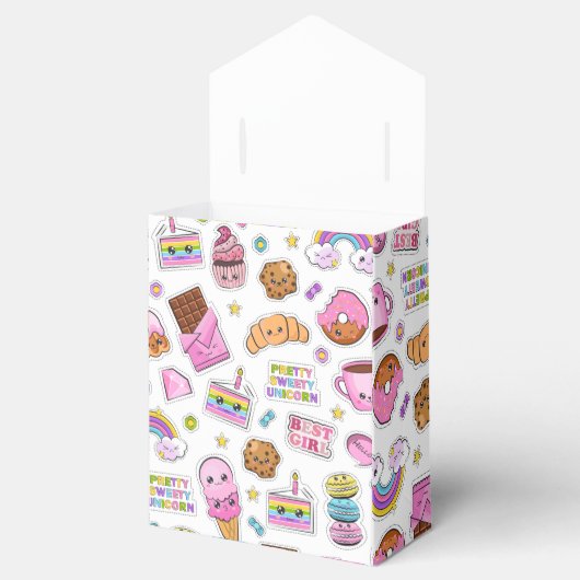Ballotins Motif Funny Unicorn Magique Arc-en-ciel mou (Ouvert)