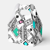 Ballotins motif géométrique Abstrait (Arrière)