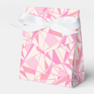 Ballotins Motif géométrique couleur rose abstrait