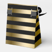 Ballotins Motif géométrique des bandes d'or monogrammes (Arrière)