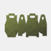 Ballotins Motif géométrique du maillage vert de l'Armée (Déplié)