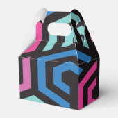 Ballotins Motif géométrique hexagonal (Arrière)