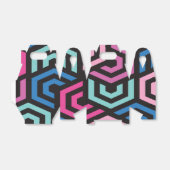 Ballotins Motif géométrique hexagonal (Déplié)