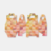 Ballotins Motif géométrique Triangle souple (Déplié)