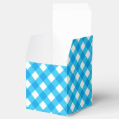 Ballotins Motif Gingham Bleu (Ouvert)