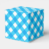 Ballotins Motif Gingham Bleu (Arrière)
