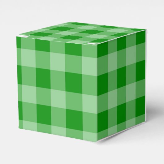 Ballotins Motif Gingham Vert (Verso)