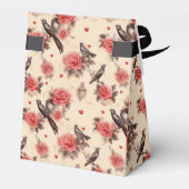 Ballotins Motif gothique noir et rouge (Arrière)