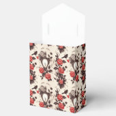 Ballotins Motif gothique noir et rouge (Ouvert)