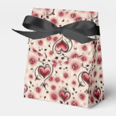 Ballotins Motif gothique noir et rouge (Verso)