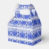 Ballotins Motif grec méditerranéen bleu (Verso)