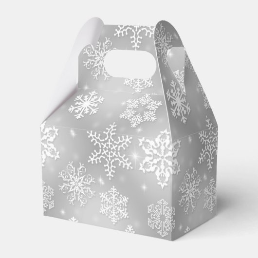 Ballotins Motif grise Snowflake ballotin (Verso)