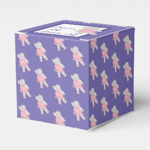 Ballotins Motif Hippo Ballet Illusima Violet Anniversaire