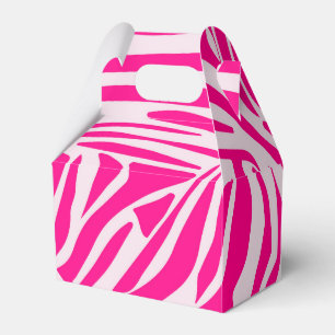 Ballotins Motif imprimé zèbre rose