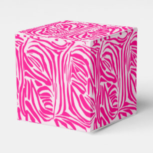 Ballotins Motif imprimé zèbre rose