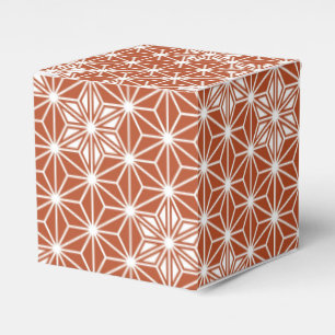 Ballotins Motif japonais Asanoha - terre cuite