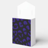 Ballotins Motif Léopard noir et bleu (Ouvert)