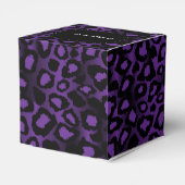 Ballotins Motif Léopard Violet (Arrière)
