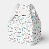 Ballotins Motif Llama Carton mignon (Arrière)