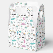 Ballotins Motif Llama Carton mignon (Ouvert)