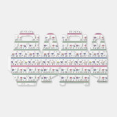 Ballotins Motif Llama Stripe (Déplié)