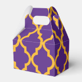 Ballotins Motif marocain : Violet & Or (Arrière)