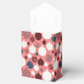 Ballotins Motif Maroon Pink Blue Holiday Balls (Ouvert)