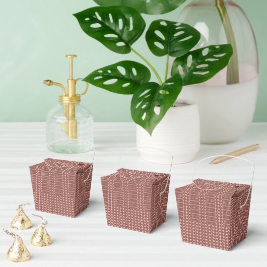 Ballotins Motif marron tribal (Multiple)