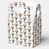 Ballotins Motif Martini Glasses Blue Bow (Ouvert)