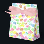 Ballotins Motif mignon de macaron français à l'aquarelle<br><div class="desc">Motif de macaron français peint à la main avec des couleurs arc-en-ciel.</div>