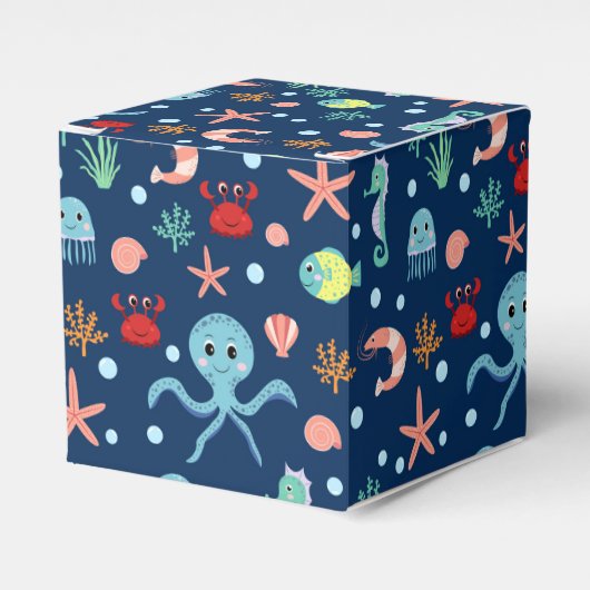 Ballotins Motif mignon de vie marine de l'océan (Verso)