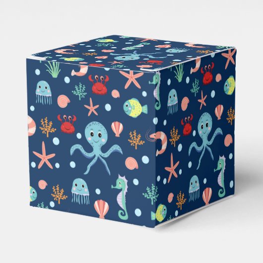 Ballotins Motif mignon de vie marine de l'océan (Verso)