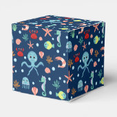 Ballotins Motif mignon de vie marine de l'océan (Arrière)