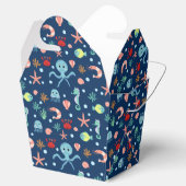 Ballotins Motif mignon de vie marine de l'océan (Ouvert)