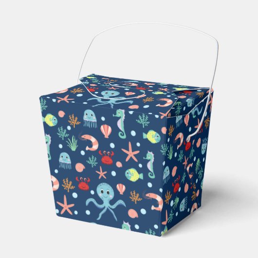 Ballotins Motif mignon de vie marine de l'océan (Verso)