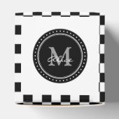 Ballotins Motif Monogramme noir blanc (Haut)