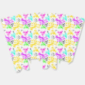 Ballotins motif néon multicolore Abstrait (Déplié)