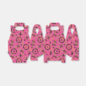 Ballotins motif Neon Pink et Blue Doodle des années 80/90 (Déplié)