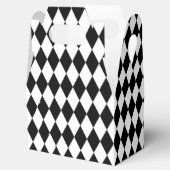 Ballotins Motif noir blanc ballotin (Ouvert)