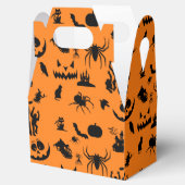 Ballotins Motif noir orange d'Halloween (Ouvert)